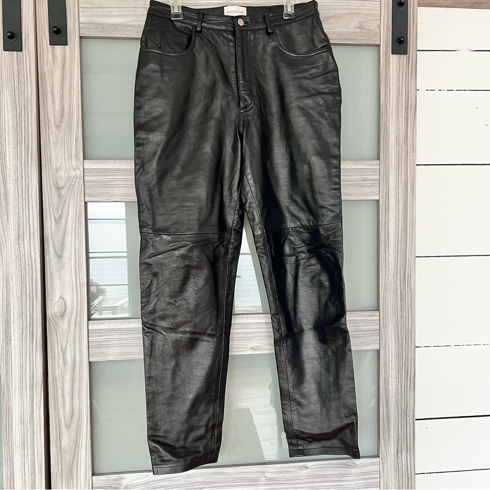 Hugo Buscati Black Leather Collection